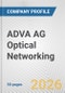 ADVA AG Optical Networking Fundamental Company Report Including Financial, SWOT, Competitors and Industry Analysis - Product Thumbnail Image