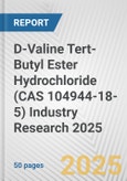 D-Valine Tert-Butyl Ester Hydrochloride (CAS 104944-18-5) Industry Research 2025: Global and Regional Market Trends 2019-2024 and Forecast to 2029- Product Image