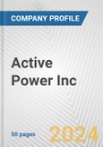 Active Power Inc. Fundamental Company Report Including Financial, SWOT, Competitors and Industry Analysis- Product Image