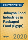 Juhayna Food Industries in Packaged Food (Egypt)- Product Image