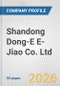 Shandong Dong-E E-Jiao Co. Ltd. Fundamental Company Report Including Financial, SWOT, Competitors and Industry Analysis - Product Thumbnail Image