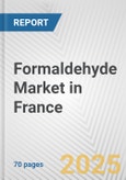 Formaldehyde Market in France: Business Report 2024- Product Image