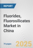Fluorides, Fluorosilicates Market in China: Business Report 2025- Product Image