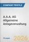 A.A.A. AG Allgemeine Anlageverwaltung Fundamental Company Report Including Financial, SWOT, Competitors and Industry Analysis - Product Thumbnail Image