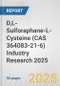 D,L-Sulforaphane-L-Cysteine (CAS 364083-21-6) Industry Research 2025: Global and Regional Market Trends 2019-2024 and Forecast to 2029 - Product Thumbnail Image