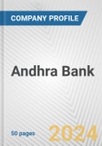 Andhra Bank Fundamental Company Report Including Financial, SWOT, Competitors and Industry Analysis- Product Image