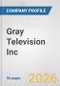Gray Television Inc. Fundamental Company Report Including Financial, SWOT, Competitors and Industry Analysis - Product Thumbnail Image