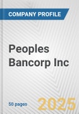 Peoples Bancorp Inc. Fundamental Company Report Including Financial, SWOT, Competitors and Industry Analysis- Product Image