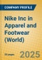 Nike Inc in Apparel and Footwear (World) - Product Thumbnail Image