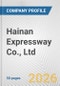 Hainan Expressway Co., Ltd Fundamental Company Report Including Financial, SWOT, Competitors and Industry Analysis - Product Thumbnail Image