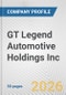 GT Legend Automotive Holdings Inc. Fundamental Company Report Including Financial, SWOT, Competitors and Industry Analysis - Product Thumbnail Image