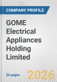 GOME Electrical Appliances Holding Limited Fundamental Company Report Including Financial, SWOT, Competitors and Industry Analysis- Product Image