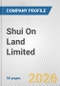 Shui On Land Limited Fundamental Company Report Including Financial, SWOT, Competitors and Industry Analysis - Product Thumbnail Image
