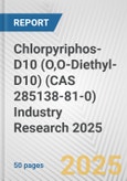 Chlorpyriphos-D10 (O,O-Diethyl-D10) (CAS 285138-81-0) Industry Research 2025: Global and Regional Market Trends 2019-2024 and Forecast to 2029- Product Image