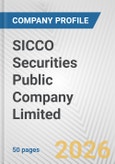 SICCO Securities Public Company Limited Fundamental Company Report Including Financial, SWOT, Competitors and Industry Analysis- Product Image