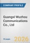 Guangxi Wuzhou Communications Co., Ltd. Fundamental Company Report Including Financial, SWOT, Competitors and Industry Analysis - Product Thumbnail Image