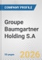 Groupe Baumgartner Holding S.A. Fundamental Company Report Including Financial, SWOT, Competitors and Industry Analysis - Product Thumbnail Image