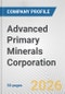 Advanced Primary Minerals Corporation Fundamental Company Report Including Financial, SWOT, Competitors and Industry Analysis - Product Thumbnail Image