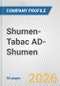 Shumen-Tabac AD-Shumen Fundamental Company Report Including Financial, SWOT, Competitors and Industry Analysis - Product Thumbnail Image
