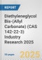 Diethyleneglycol Bis-(Allyl Carbonate) (CAS 142-22-3) Industry Research 2025: Global and Regional Market Trends 2019-2024 and Forecast to 2029 - Product Thumbnail Image