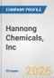 Hannong Chemicals, Inc. Fundamental Company Report Including Financial, SWOT, Competitors and Industry Analysis - Product Thumbnail Image