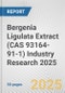 Bergenia Ligulata Extract (CAS 93164-91-1) Industry Research 2025: Global and Regional Market Trends 2019-2024 and Forecast to 2029 - Product Image