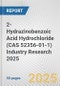 2-Hydrazinobenzoic Acid Hydrochloride (CAS 52356-01-1) Industry Research 2025: Global and Regional Market Trends 2019-2024 and Forecast to 2029 - Product Image