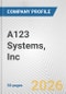A123 Systems, Inc. Fundamental Company Report Including Financial, SWOT, Competitors and Industry Analysis - Product Thumbnail Image
