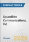 SoundBite Communications, Inc. Fundamental Company Report Including Financial, SWOT, Competitors and Industry Analysis - Product Thumbnail Image