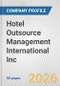 Hotel Outsource Management International Inc. Fundamental Company Report Including Financial, SWOT, Competitors and Industry Analysis - Product Thumbnail Image