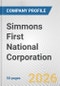 Simmons First National Corporation Fundamental Company Report Including Financial, SWOT, Competitors and Industry Analysis - Product Thumbnail Image
