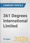 361 Degrees International Limited Fundamental Company Report Including Financial, SWOT, Competitors and Industry Analysis - Product Thumbnail Image
