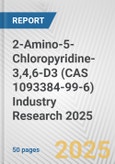 2-Amino-5-Chloropyridine-3,4,6-D3 (CAS 1093384-99-6) Industry Research 2025: Global and Regional Market Trends 2019-2024 and Forecast to 2029- Product Image