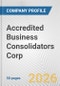Accredited Business Consolidators Corp. Fundamental Company Report Including Financial, SWOT, Competitors and Industry Analysis - Product Thumbnail Image