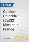 Calcium Chloride (CaCl2) Market in France: 2017-2023 Review and Forecast to 2027- Product Image
