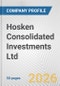 Hosken Consolidated Investments Ltd. Fundamental Company Report Including Financial, SWOT, Competitors and Industry Analysis - Product Thumbnail Image
