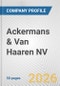 Ackermans & Van Haaren NV Fundamental Company Report Including Financial, SWOT, Competitors and Industry Analysis - Product Thumbnail Image