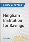 Hingham Institution for Savings Fundamental Company Report Including Financial, SWOT, Competitors and Industry Analysis- Product Image