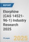 Etorphine (CAS 14521-96-1) Industry Research 2025: Global and Regional Market Trends 2019-2024 and Forecast to 2029 - Product Thumbnail Image