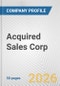 Acquired Sales Corp. Fundamental Company Report Including Financial, SWOT, Competitors and Industry Analysis - Product Thumbnail Image