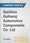 Guizhou Guihang Automotive Components Co. Ltd Fundamental Company Report Including Financial, SWOT, Competitors and Industry Analysis - Product Thumbnail Image