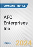 AFC Enterprises Inc. Fundamental Company Report Including Financial, SWOT, Competitors and Industry Analysis- Product Image
