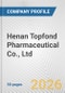 Henan Topfond Pharmaceutical Co., Ltd. Fundamental Company Report Including Financial, SWOT, Competitors and Industry Analysis - Product Thumbnail Image