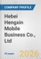 Hebei Hengxin Mobile Business Co., Ltd. Fundamental Company Report Including Financial, SWOT, Competitors and Industry Analysis - Product Thumbnail Image