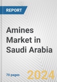 Amines Market in Saudi Arabia: Business Report 2024- Product Image