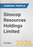 Sinocop Resources Holdings Limited Fundamental Company Report Including Financial, SWOT, Competitors and Industry Analysis- Product Image