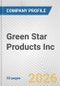 Green Star Products Inc. Fundamental Company Report Including Financial, SWOT, Competitors and Industry Analysis - Product Thumbnail Image