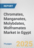 Chromates, Manganates, Molybdates, Wolframates Market in Egypt: Business Report 2024- Product Image