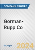 Gorman-Rupp Co. Fundamental Company Report Including Financial, SWOT, Competitors and Industry Analysis- Product Image