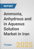 Ammonia, Anhydrous and in Aqueous Solution Market in Iran: Business Report 2025- Product Image